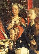 DAVID, Gerard The Marriage at Cana (detail) dsg Sweden oil painting artist